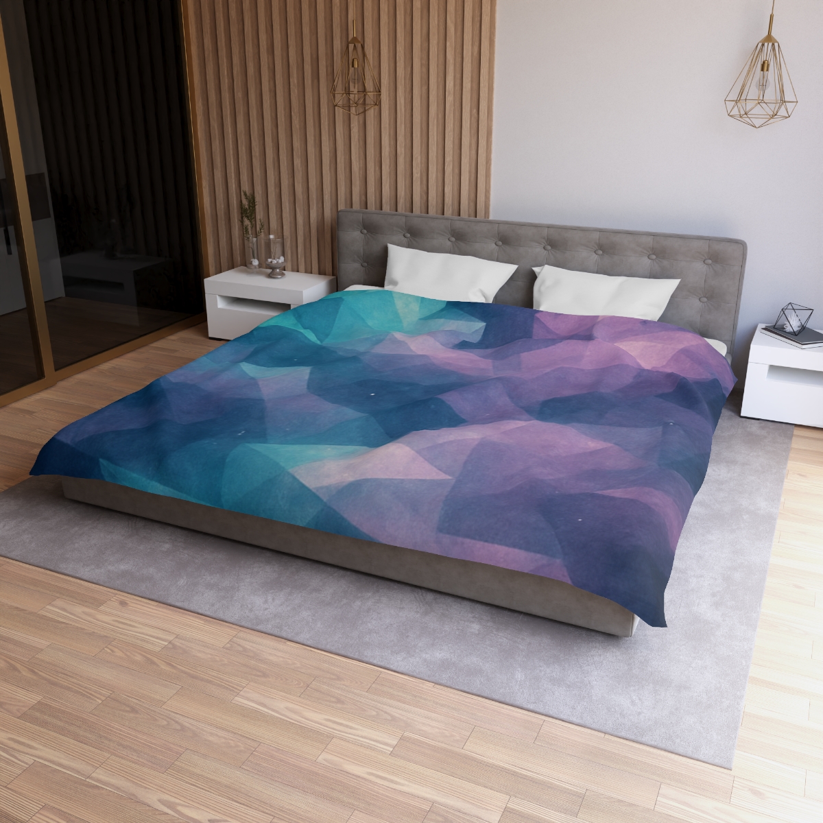 Crystal Nebula Tapestry designer printed duvets