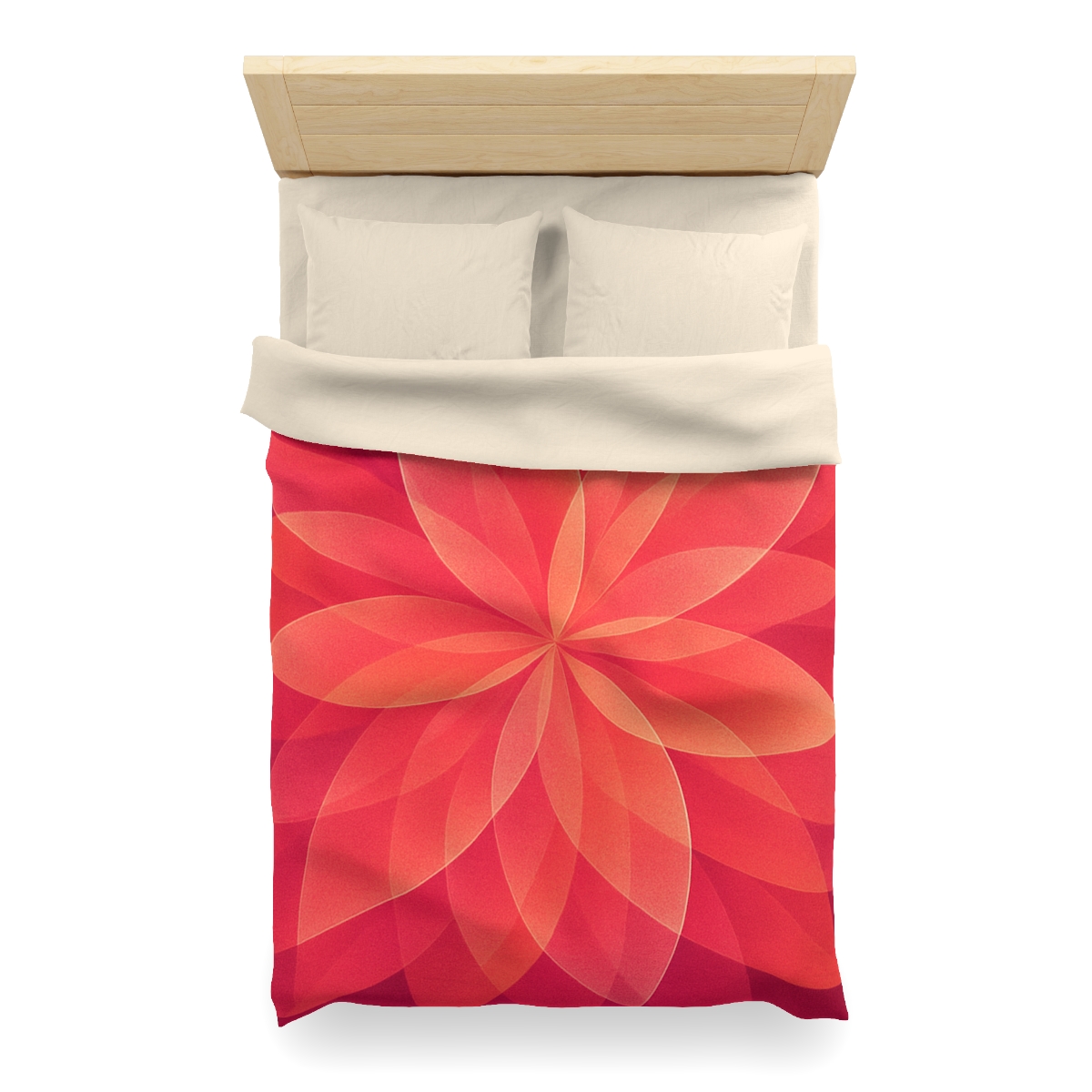 Petal Prism Overlap unique patterned duvets