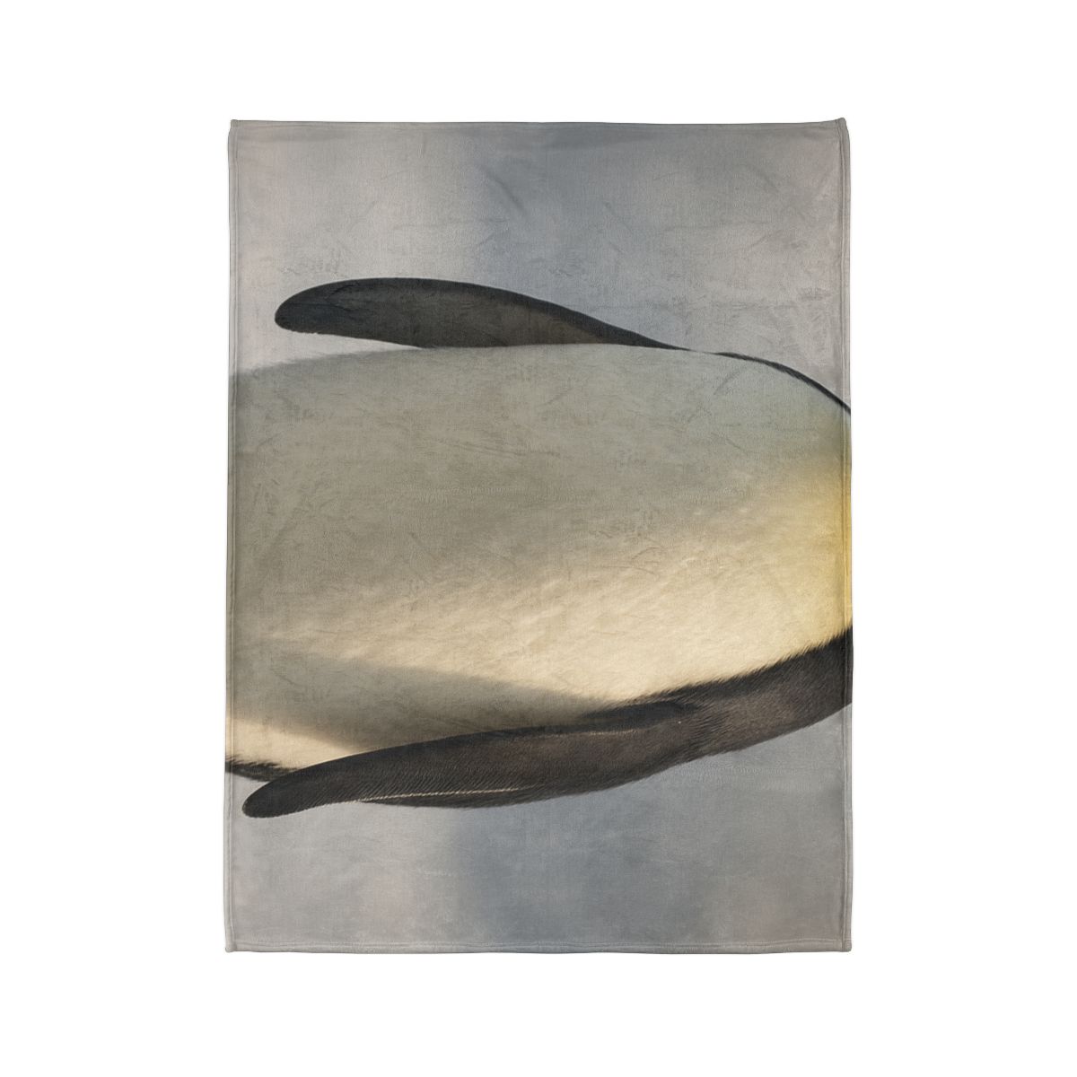 Frost Halo Emperor Penguin trendy patterned blankets
