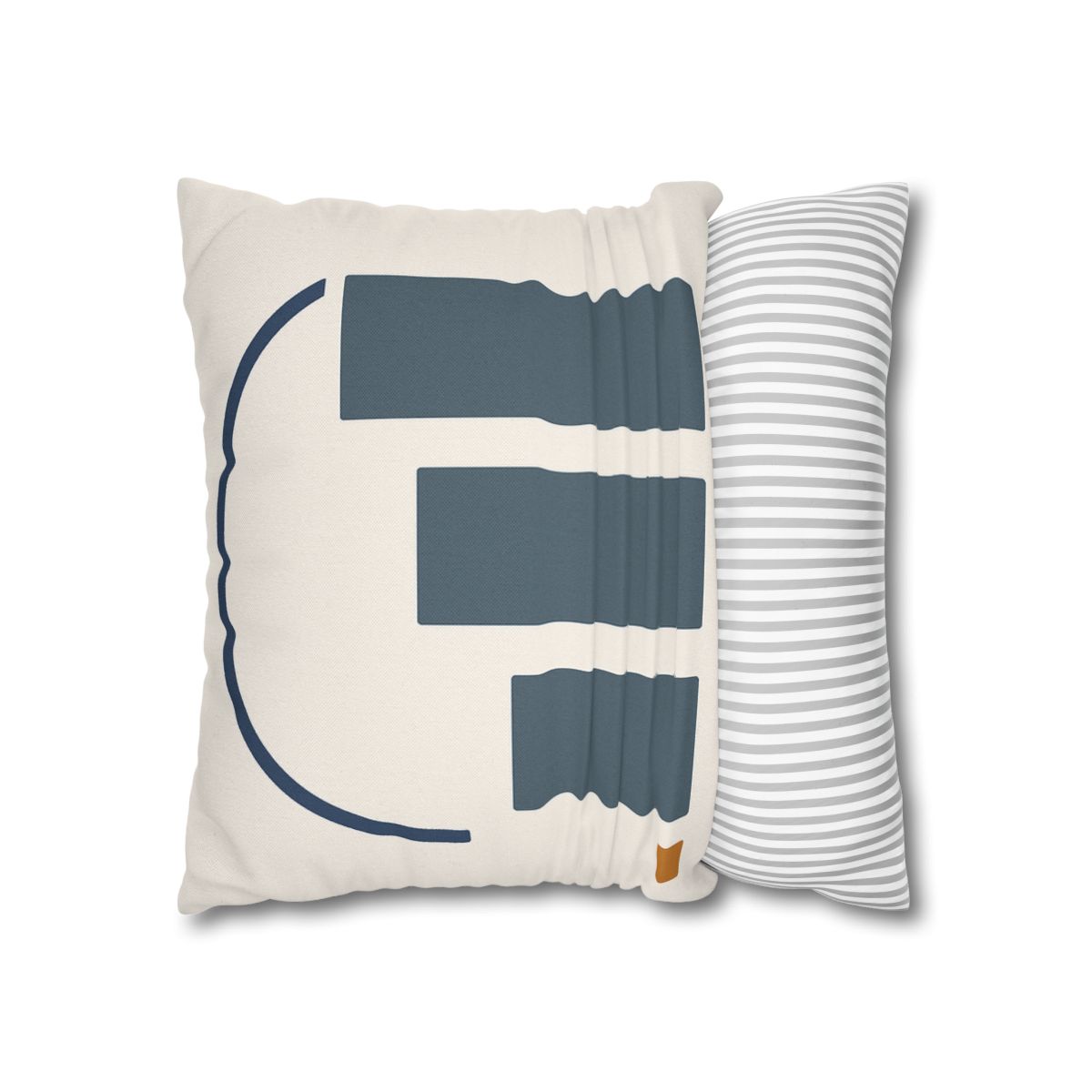 Three Bars With Hanging Arc soft cotton pillow cases