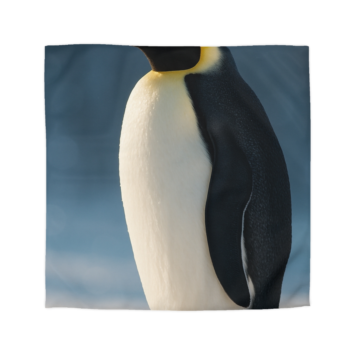 Aurora Drift Emperor Penguin custom duvets