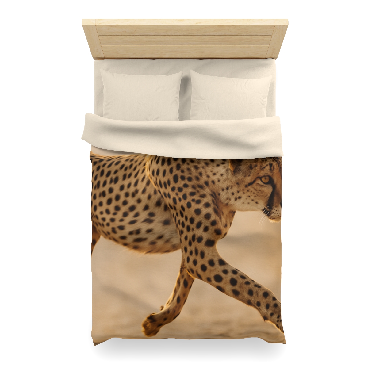 Wind Runner Cheetah unique patterned duvets