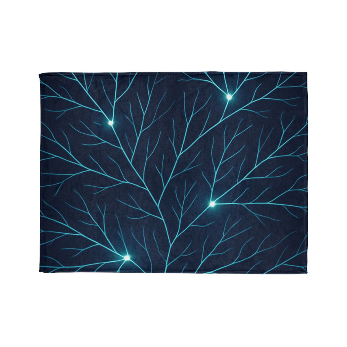 Luminous Vein Constellation stylish throw blankets