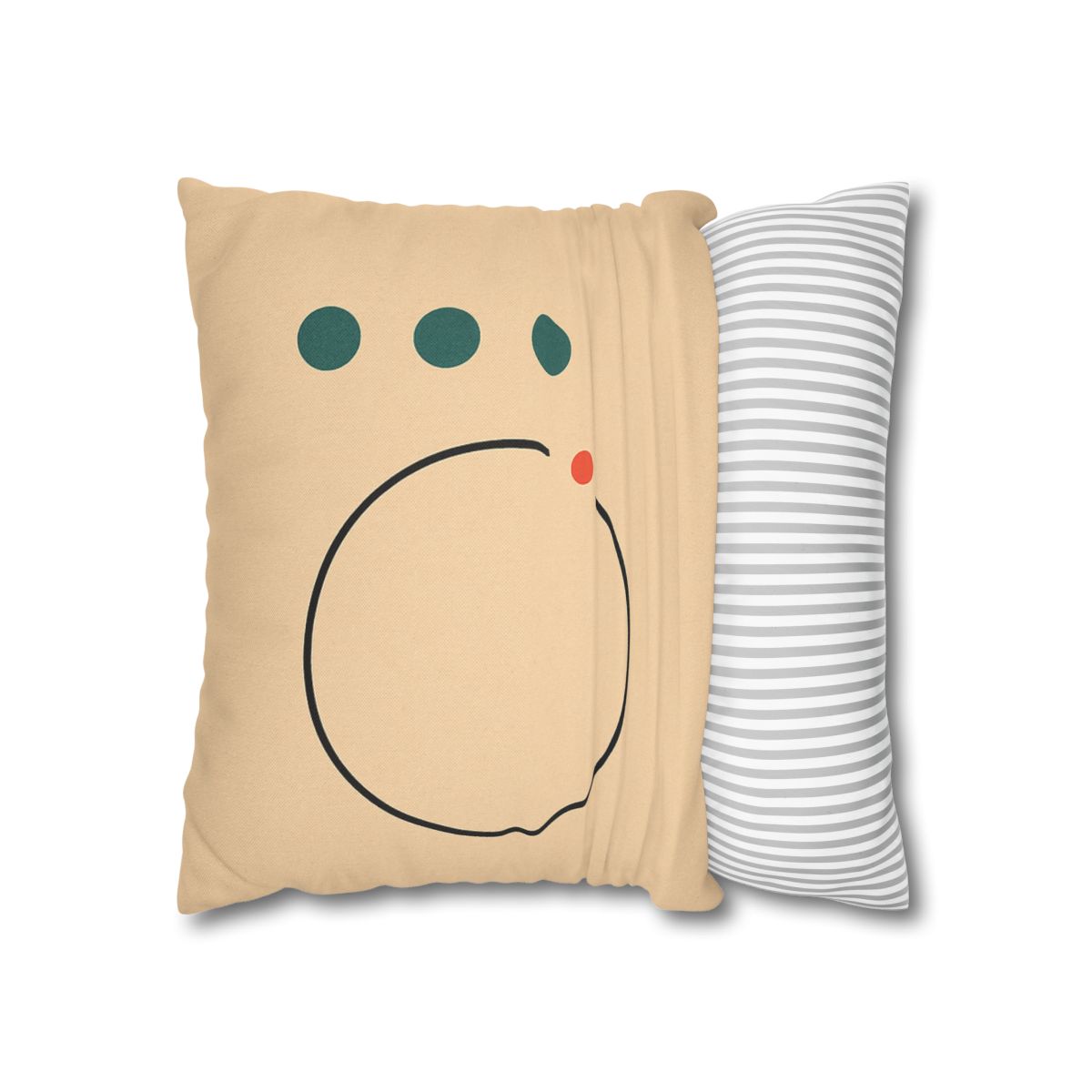 Broken Ring With Offset Triplet custom pillow cases