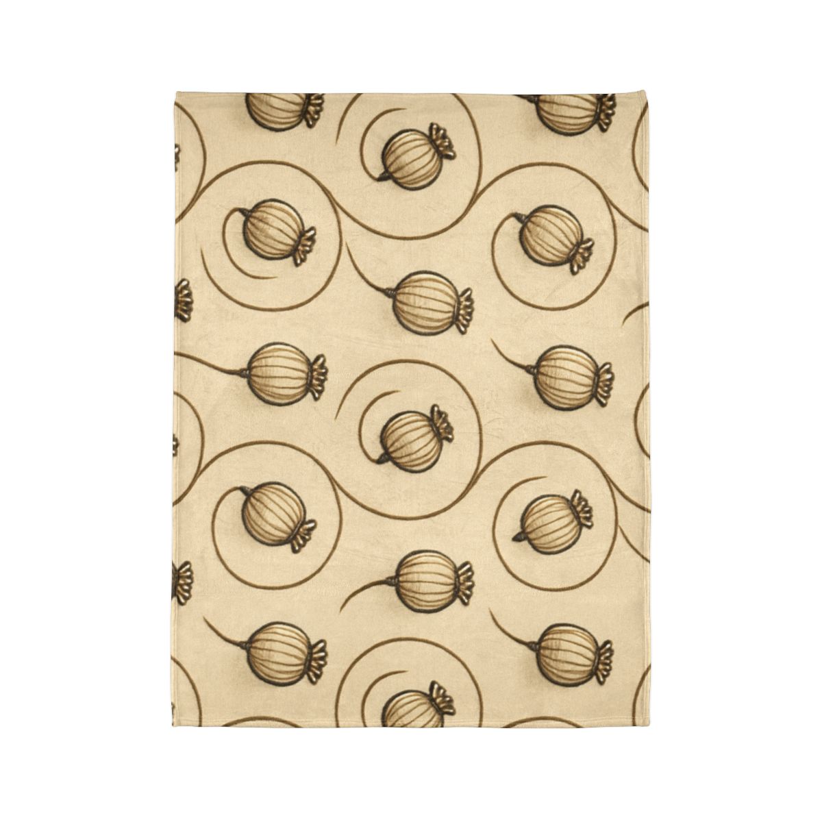 Seed Pod Spiral Ledger decorative home blankets