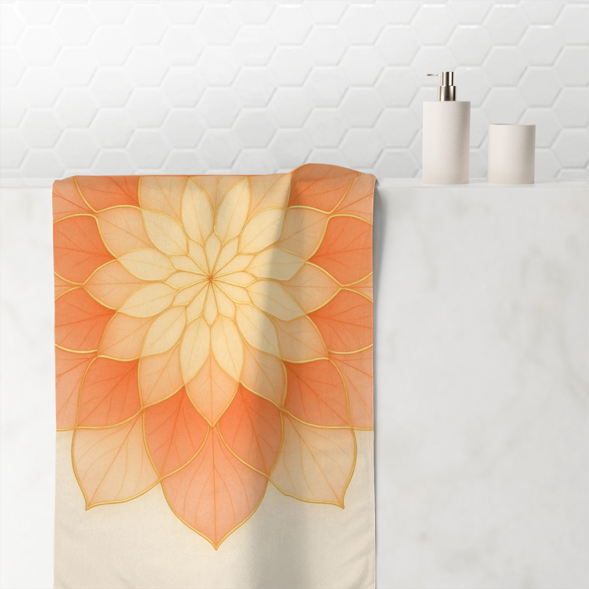 Petal Prism Overlays unique gift towels