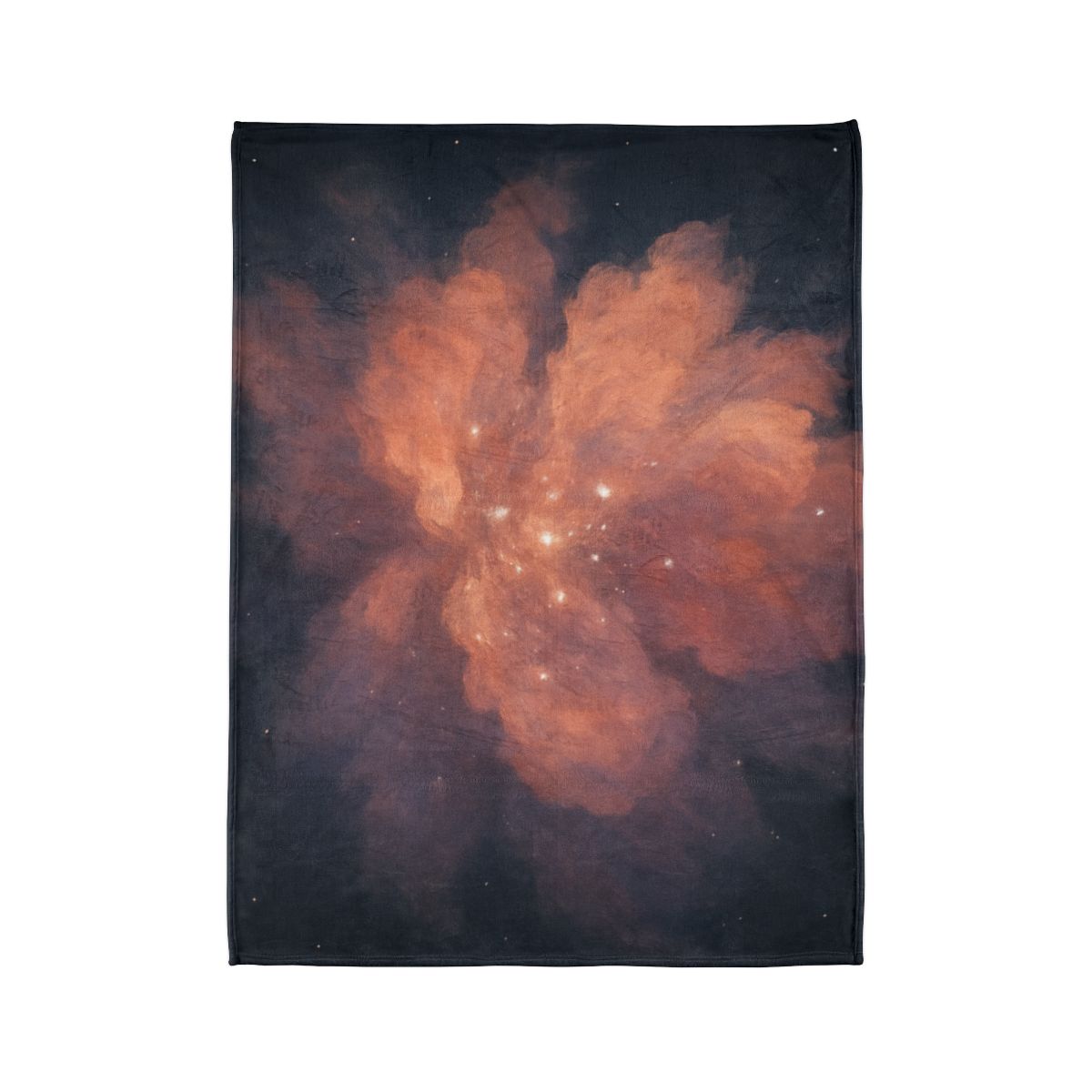 Celestial Dust Bloom decorative home blankets