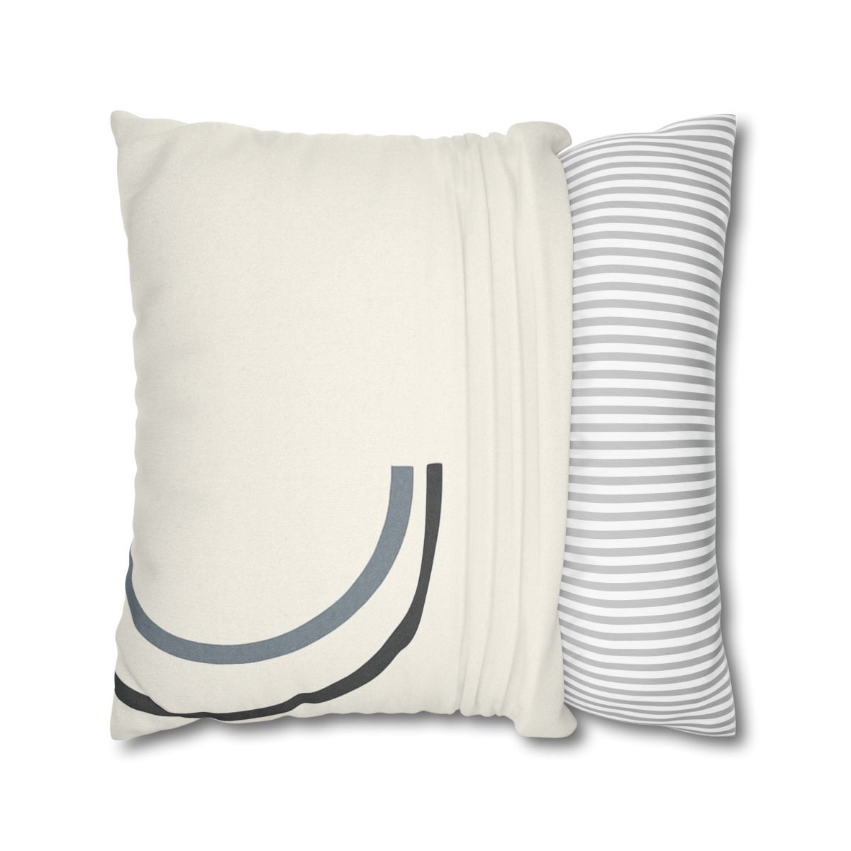Partial Arc Corner designer print pillow cases