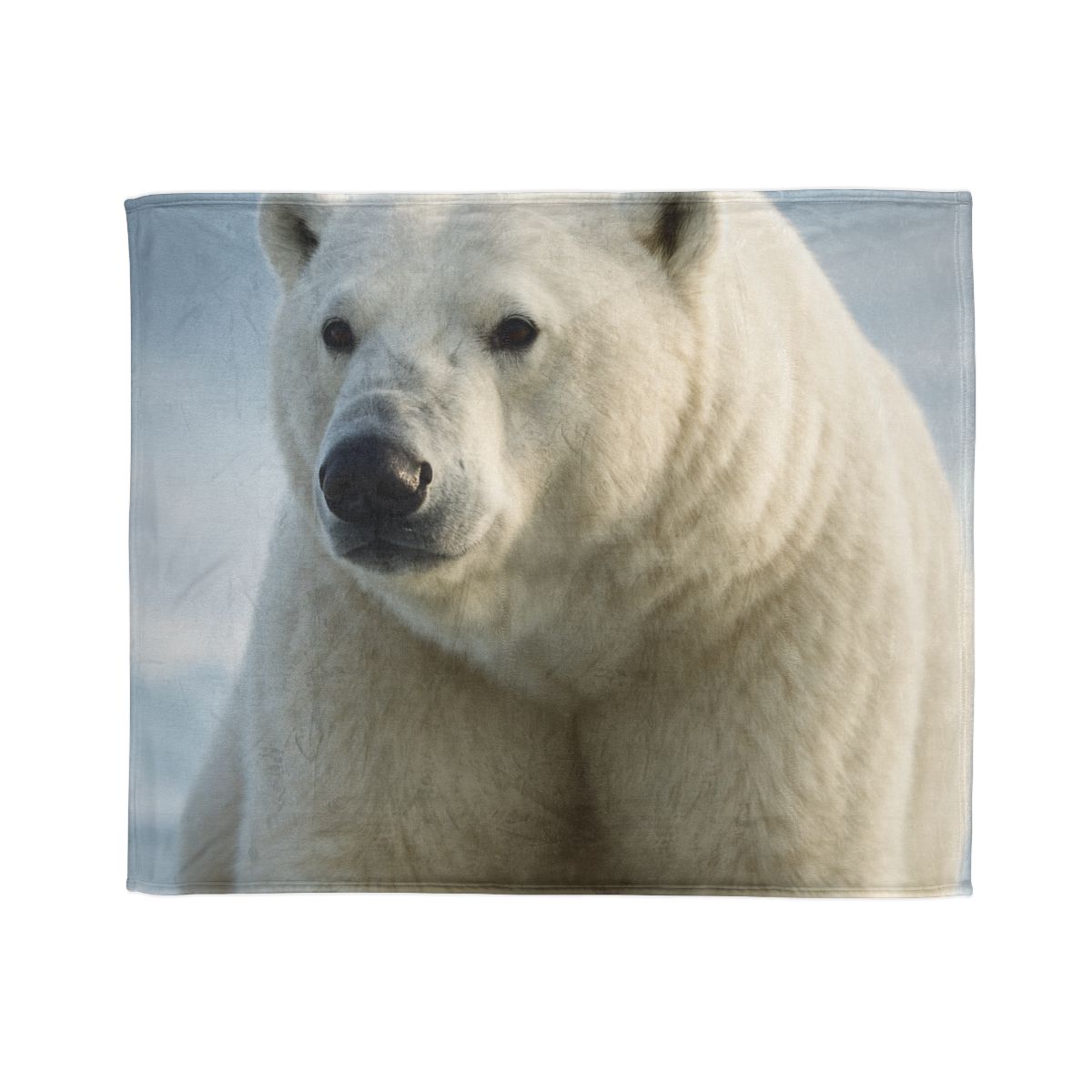 Glacier Sentinel Polar Bear unique gift blanketscustom blankets