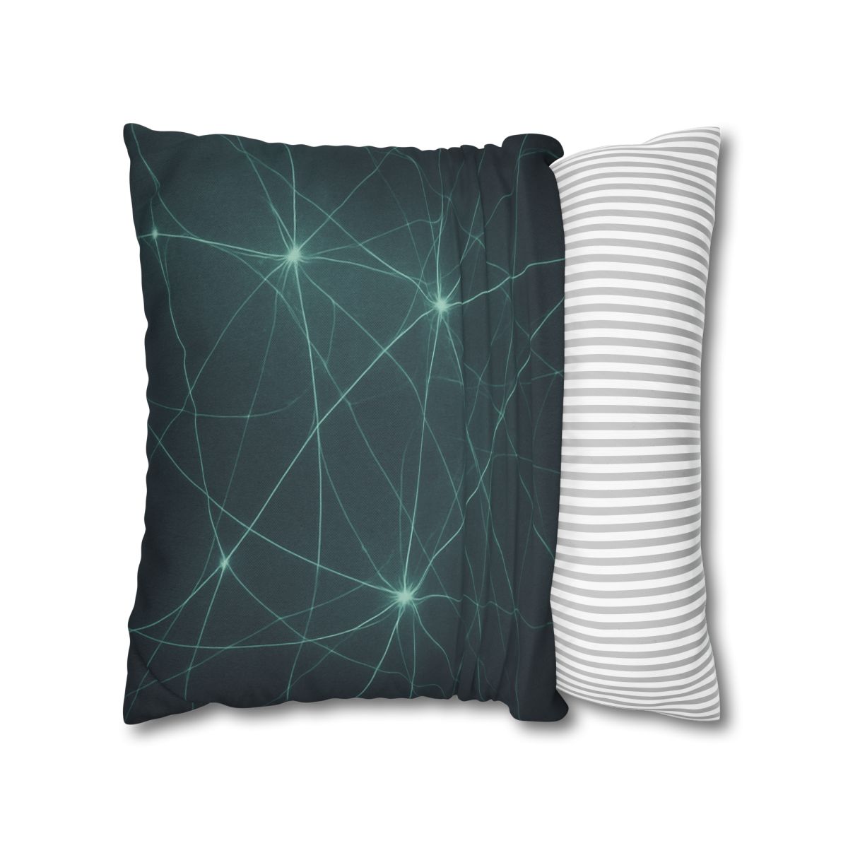 Cosmic Web Filament Glow personalized pillow covers