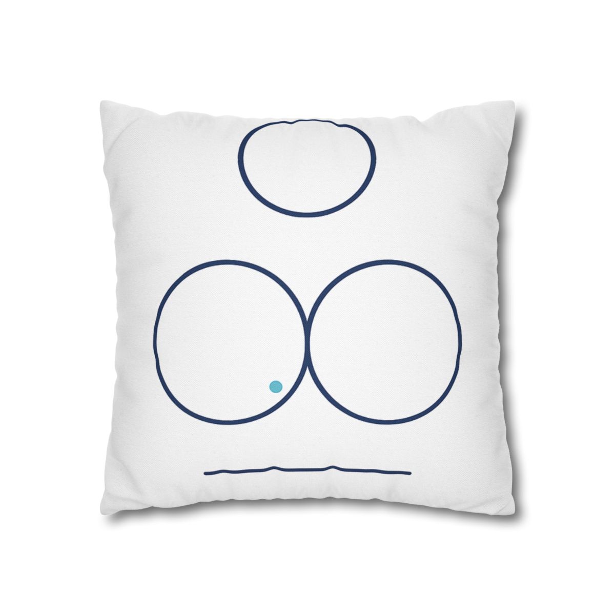 Triad Rings With Shared Tangent custom pillow cases