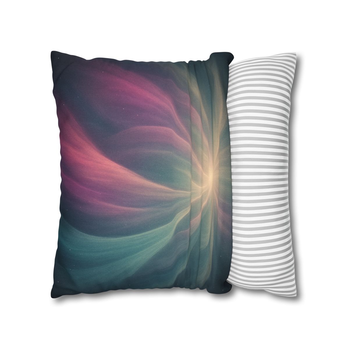 Aurora Nexus Bloom custom pillow cases