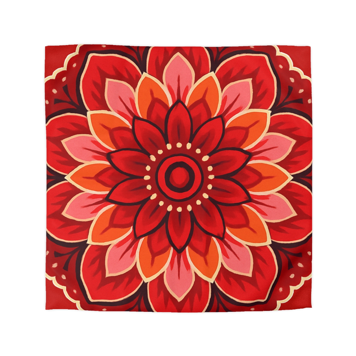 Bloom Burst Mandala stylish duvet covers