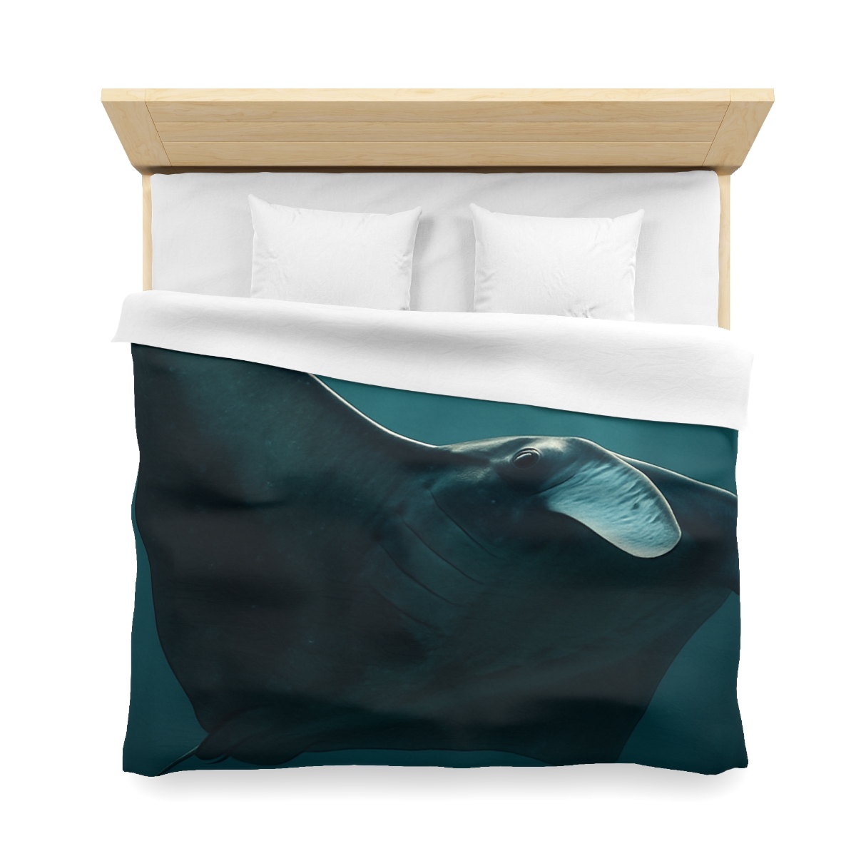 Glasswing Glide Manta Ray duvets for gifts