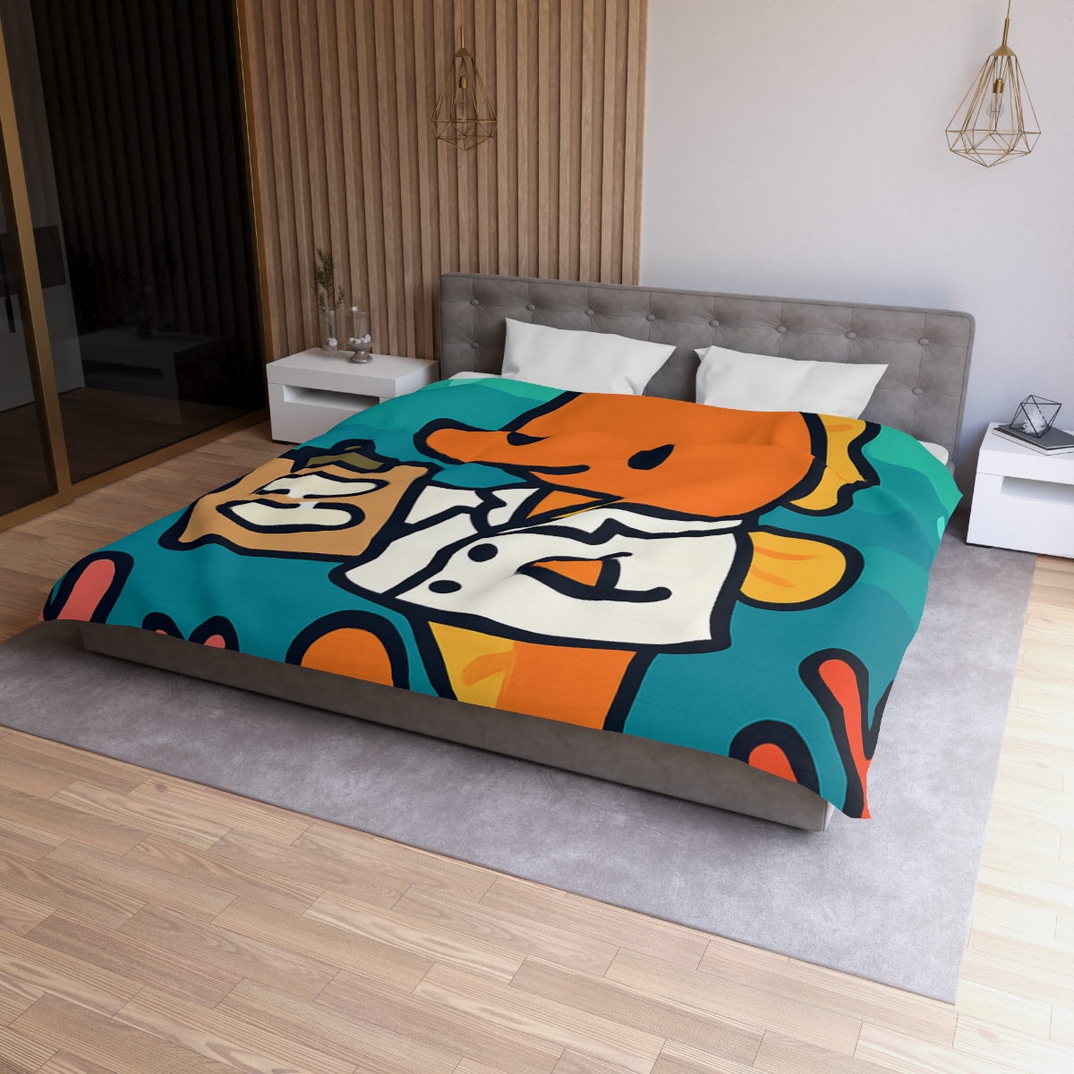 Aurora Reef Seahorse Scientist trendy bedroom duvets