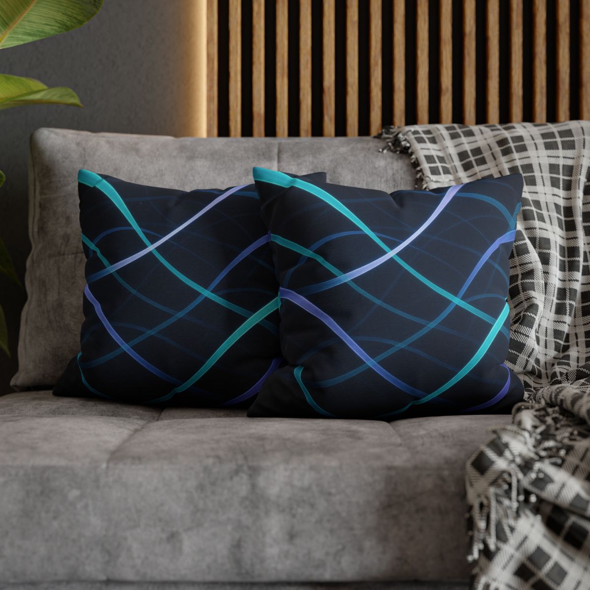 Gravitational Ribbon Lattice custom pillow cases