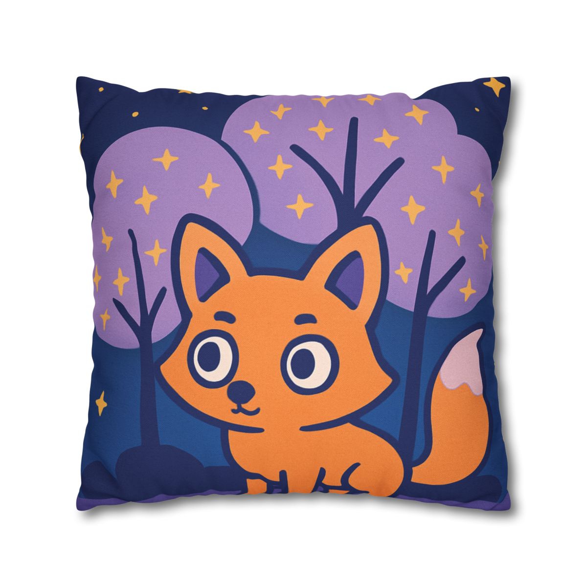 Galactic Forest Fox custom pillow cases