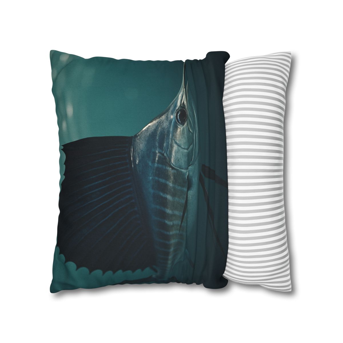 Velocity Ribbon Sailfish soft cotton pillow cases