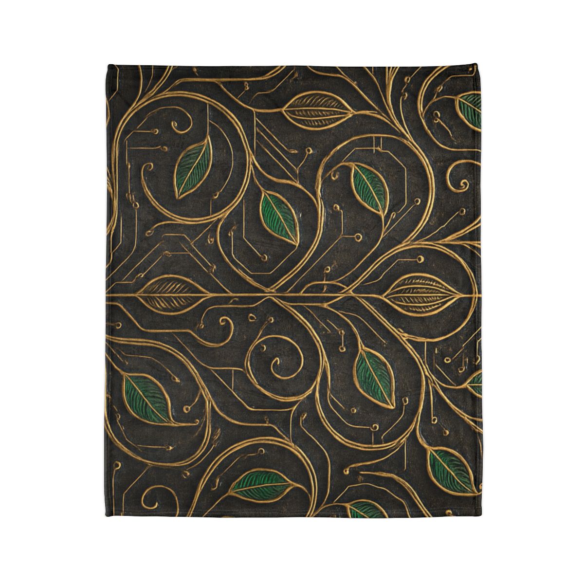 Vine Circuit Lattice trendy patterned blankets
