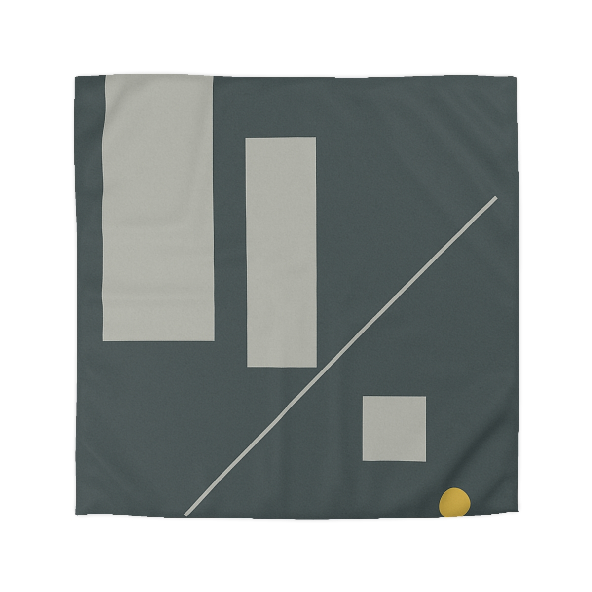 Staggered Blocks With Quiet Diagonal trendy bedroom duvets