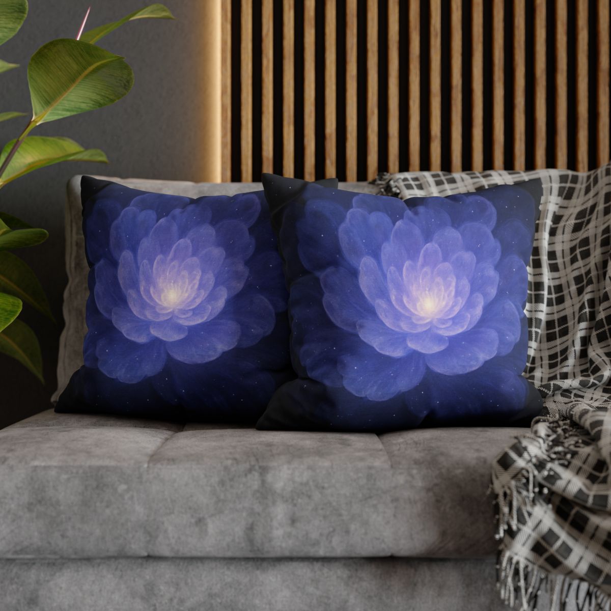 Nebula Petal Radiance custom pillow cases