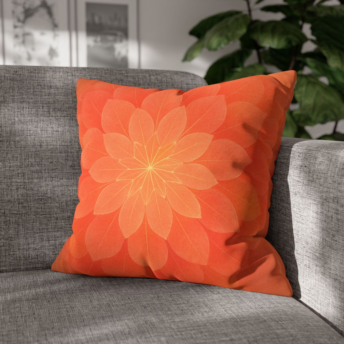 Petal Radius Kaleidoscope stylish decorative pillowcases