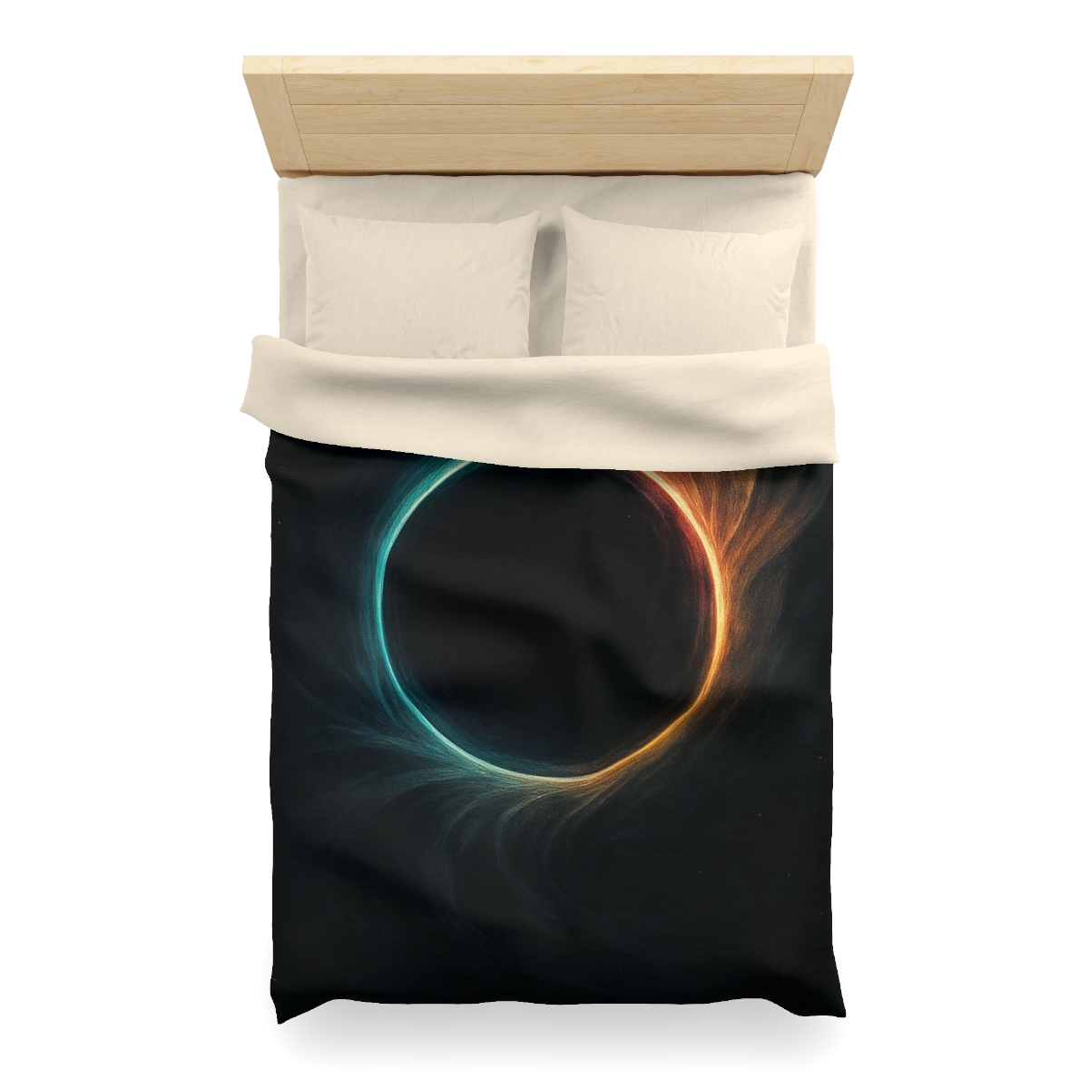 Prismatic Event Horizon Bloom personalized bedding duvets