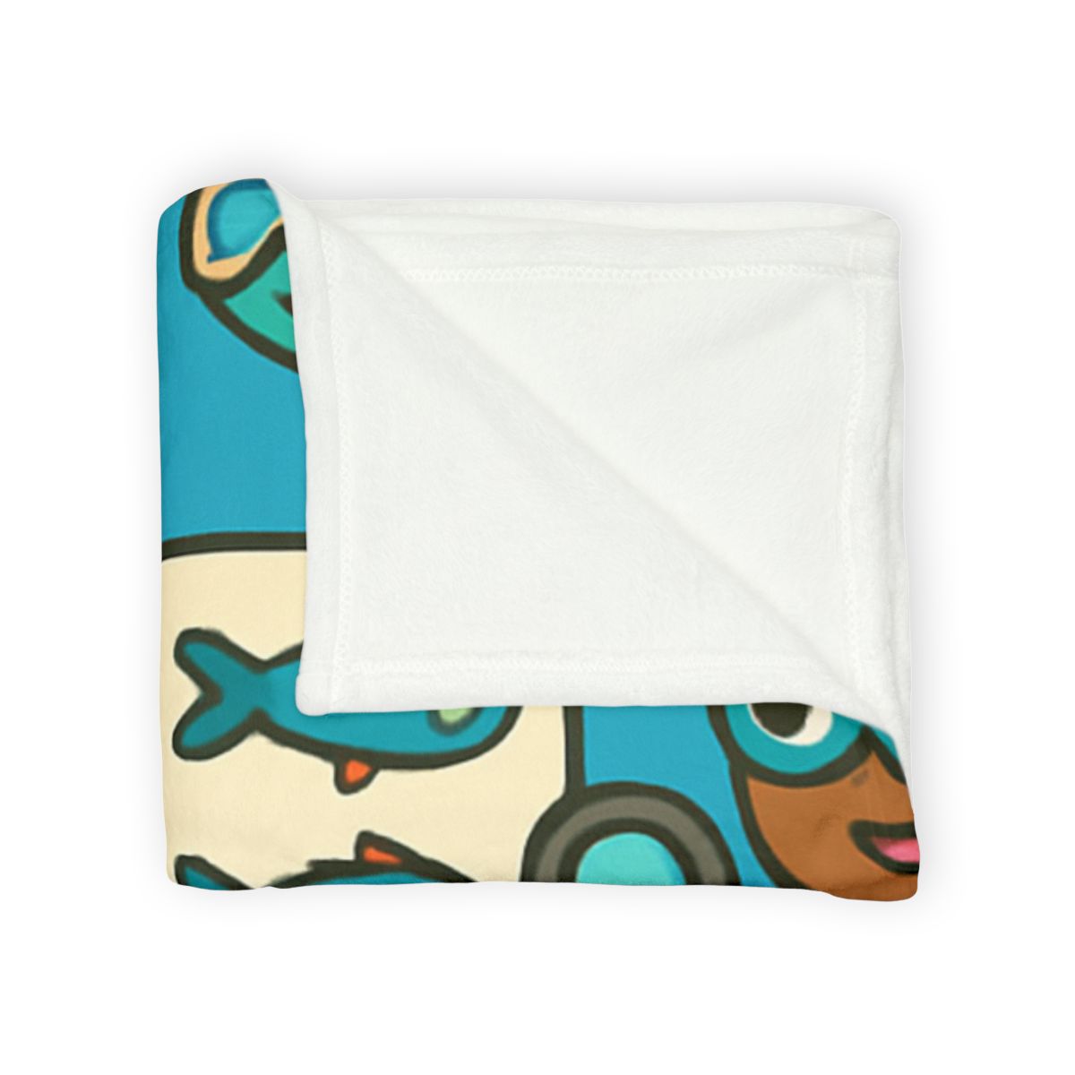 Underwater Science Lab Reef unique gift blanketscustom blankets