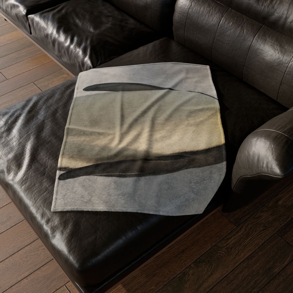 Frost Halo Emperor Penguin trendy patterned blankets