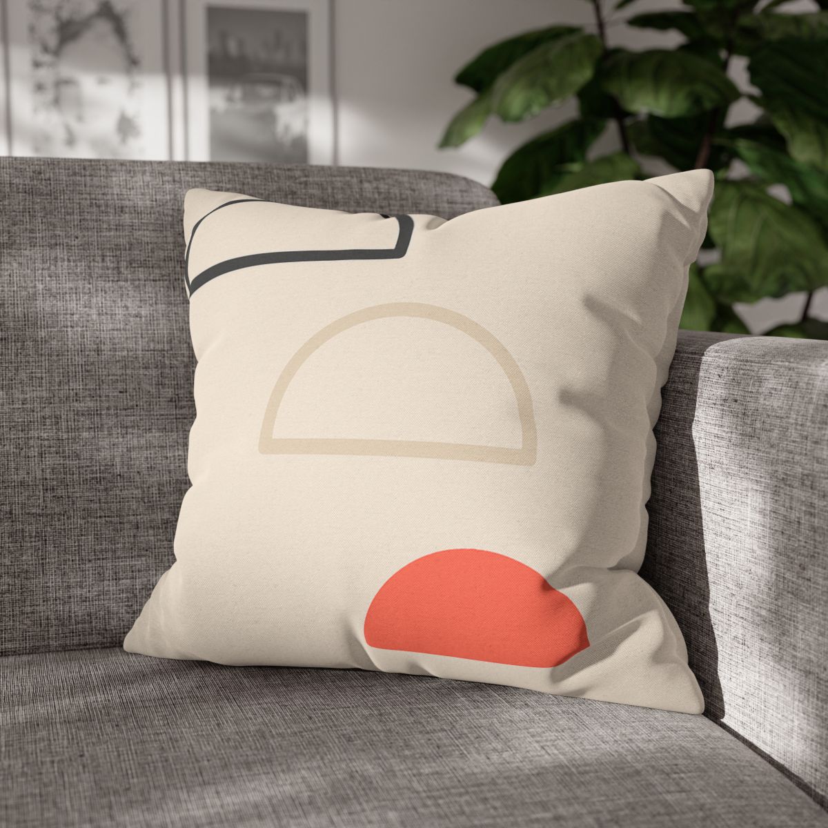 Staggered Arc Trio trendy patterned pillow cases