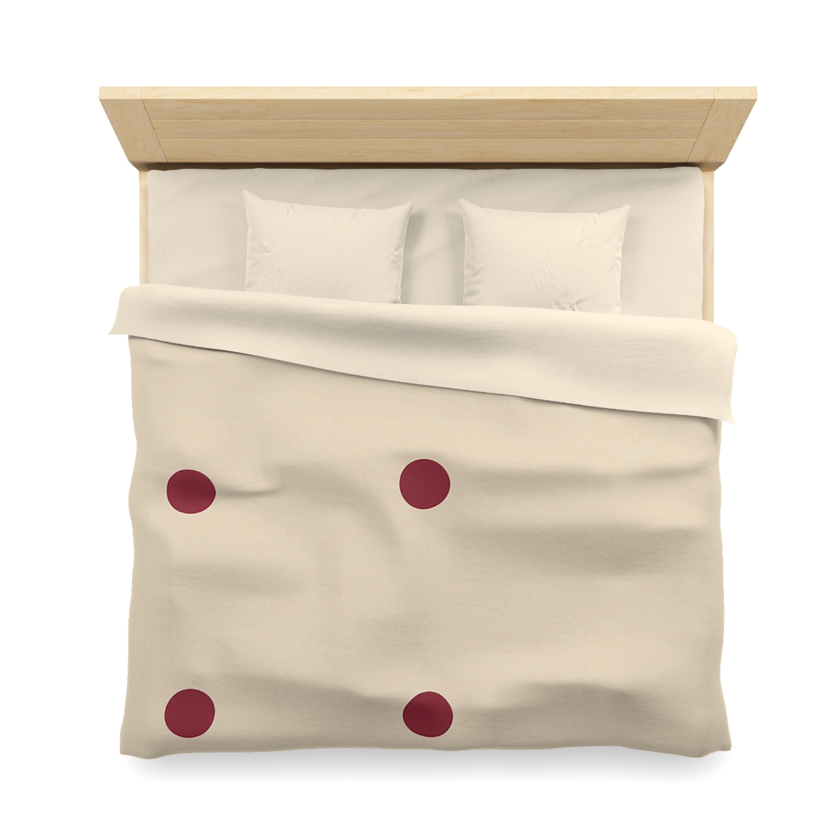 Sparse Orbiting Dots Grid duvets for gifts