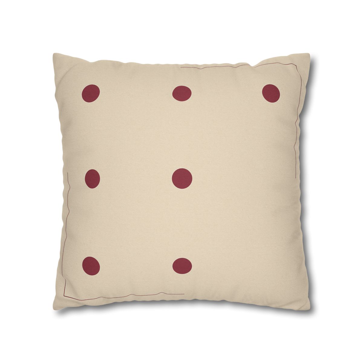 Sparse Orbiting Dots Grid stylish decorative pillowcases