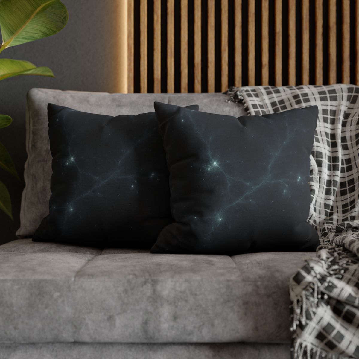 Cosmic Web Filament Tapestry designer print pillow cases