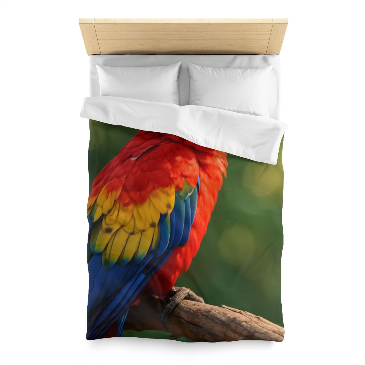 Prism Song Scarlet Macaw custom duvets