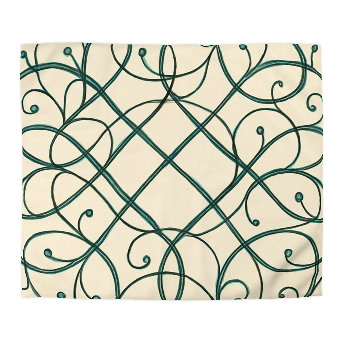 Vine Lattice Halo unique patterned duvets