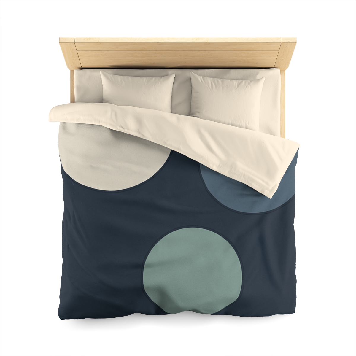 Staggered Circle Trio trendy bedroom duvets