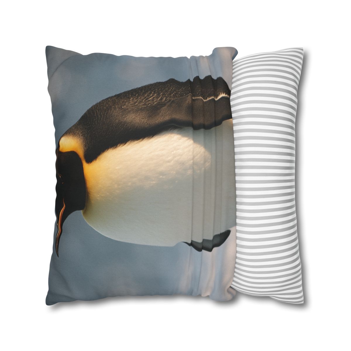 Aurora Drift Emperor Penguin unique gift pillow cases