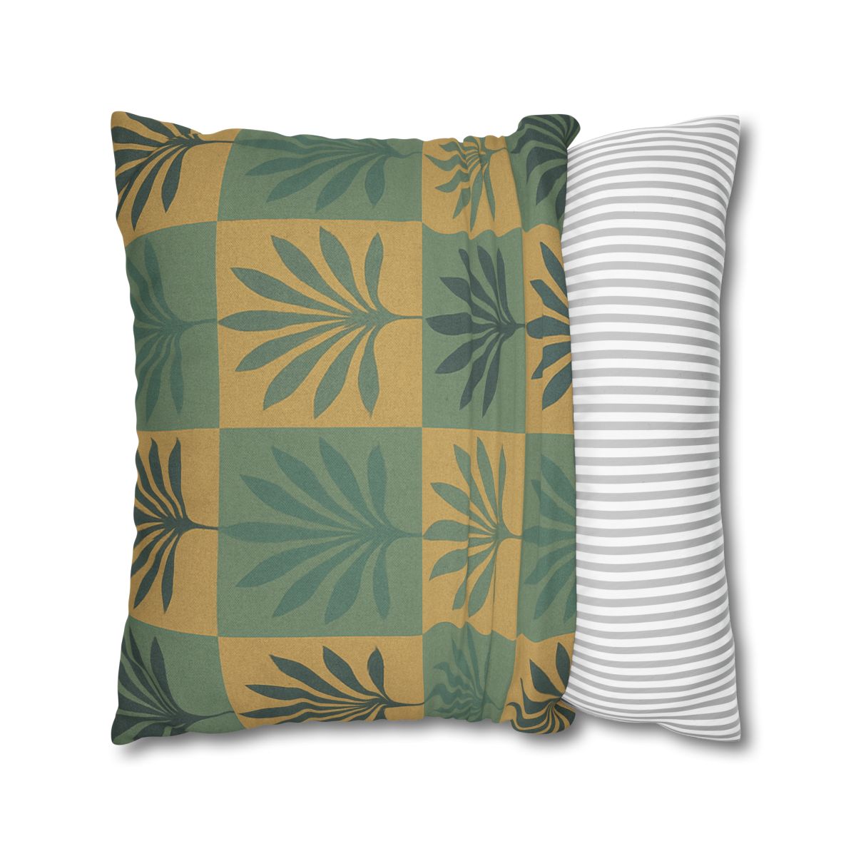 Frond Grid Harmony custom pillow cases