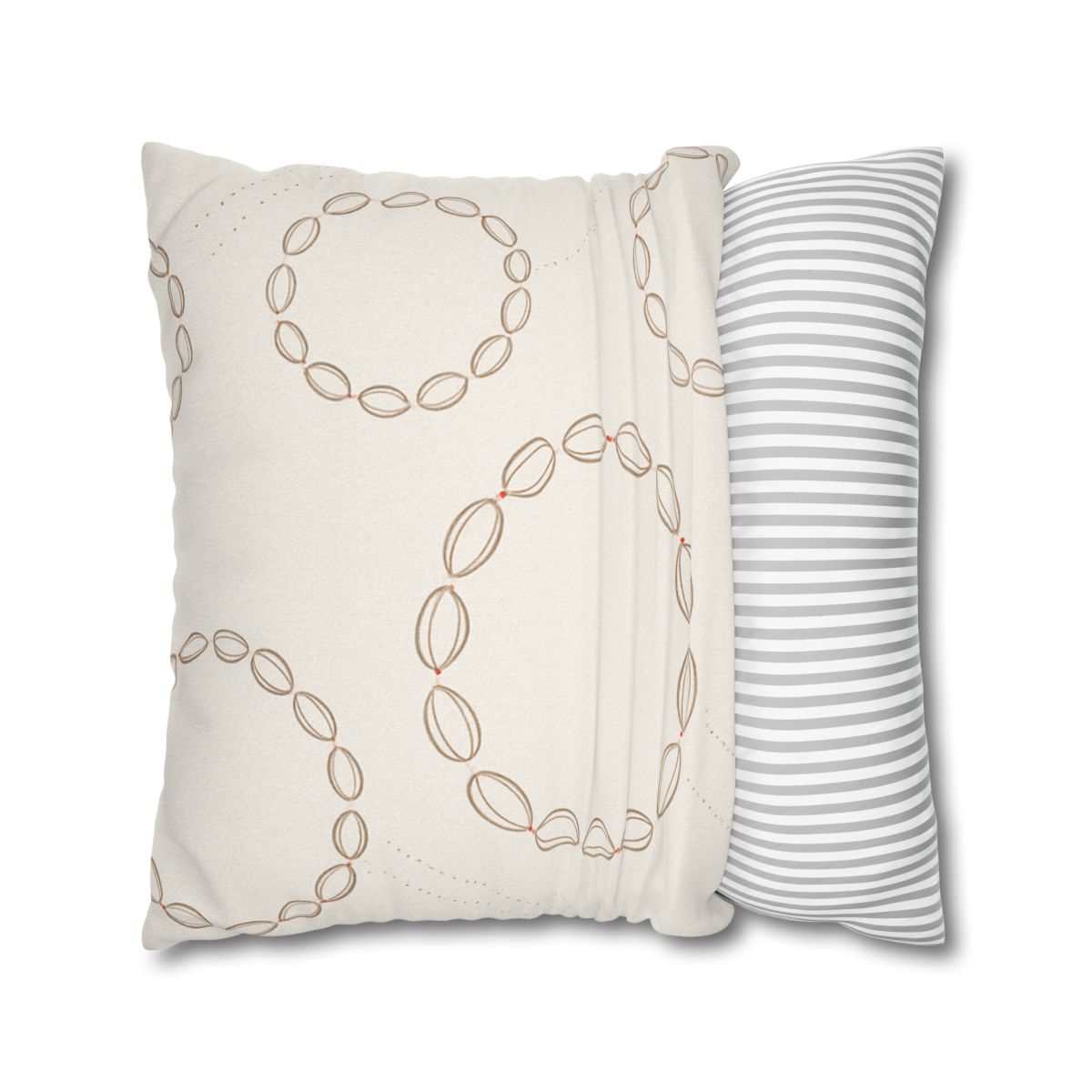 Seed Pod Halo Scatter personalized pillow covers