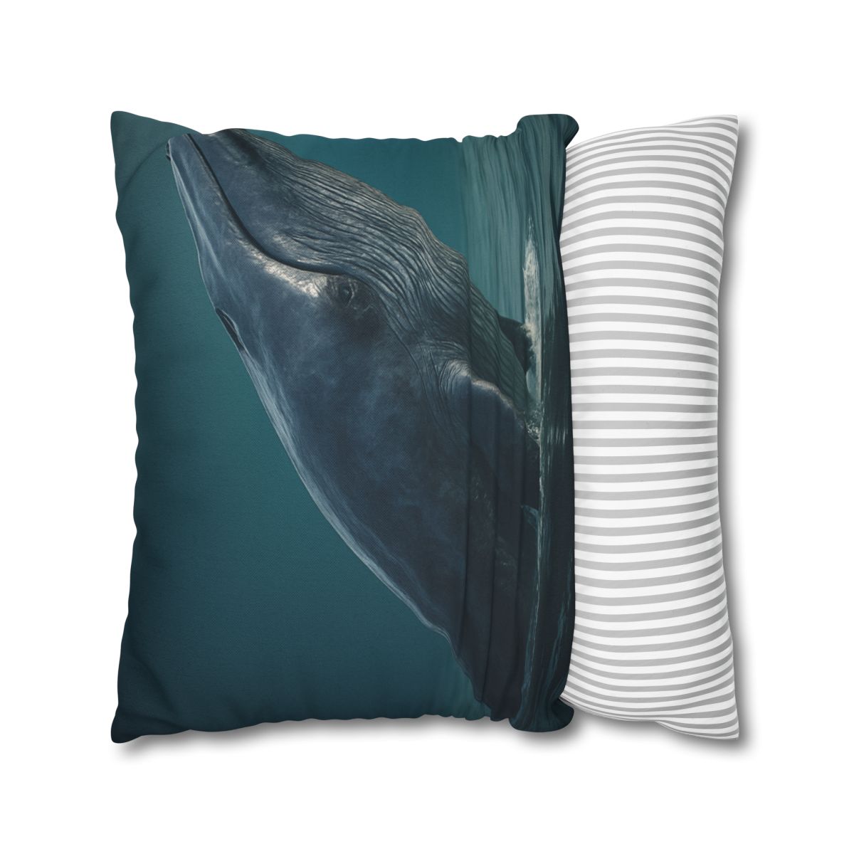 Ocean Song Blue Whale comfortable bedding pillow covers