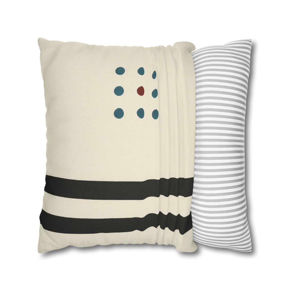 Staggered Duo And Tiny Grid stylish decorative pillowcases
