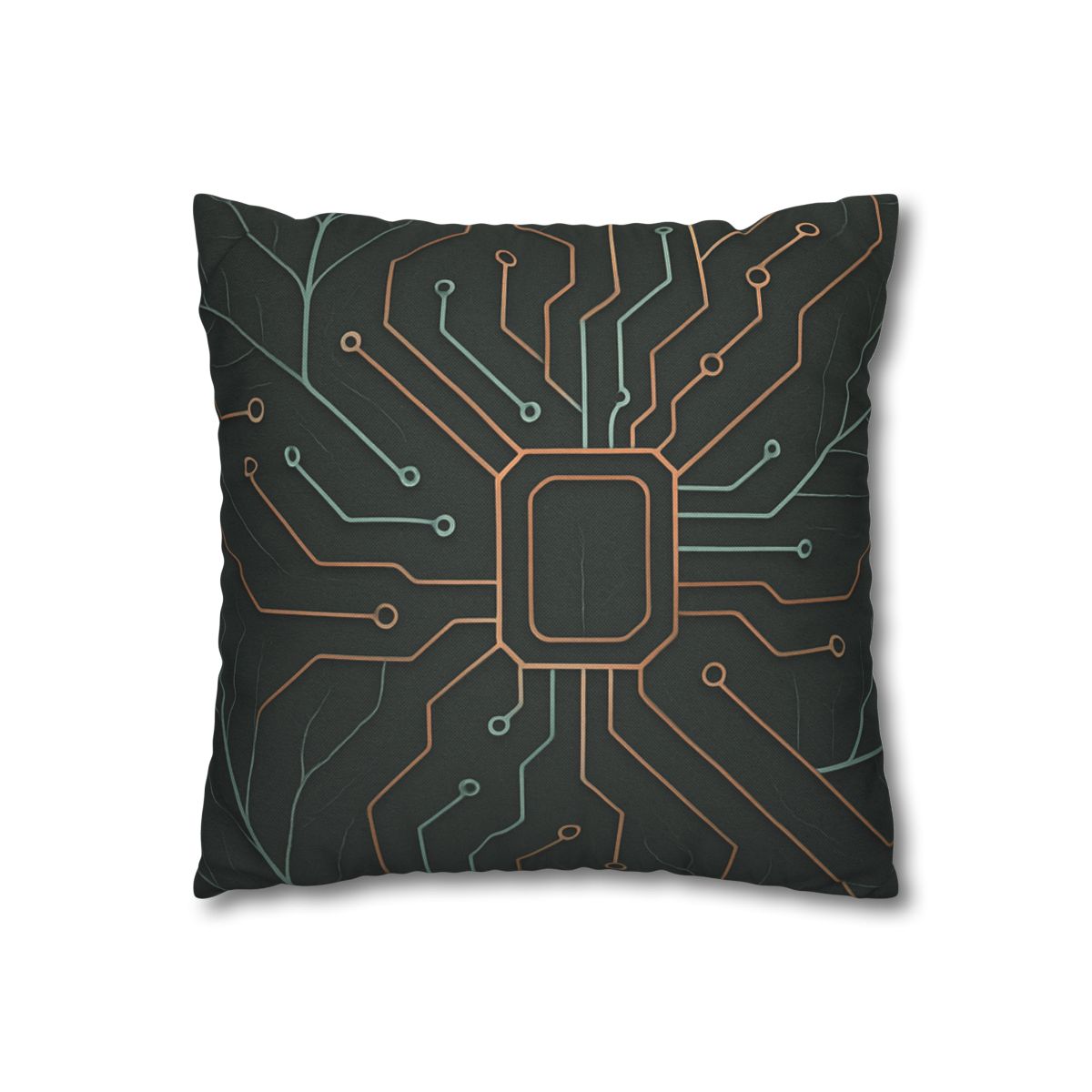 Leaf Vein Circuitry custom pillow cases