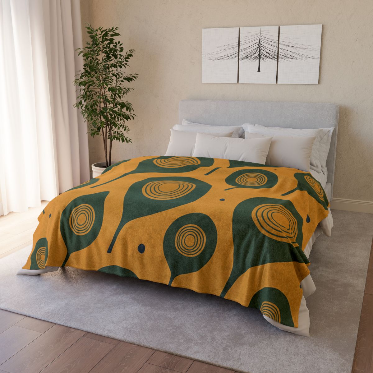 Seed Pod Constellation warm winter blankets