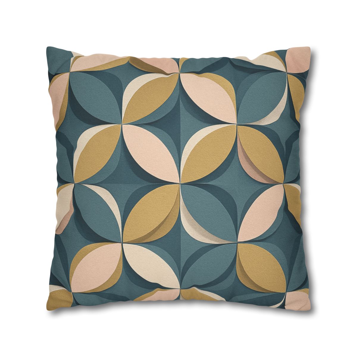 Petal Ripple Grid comfortable bedding pillow covers