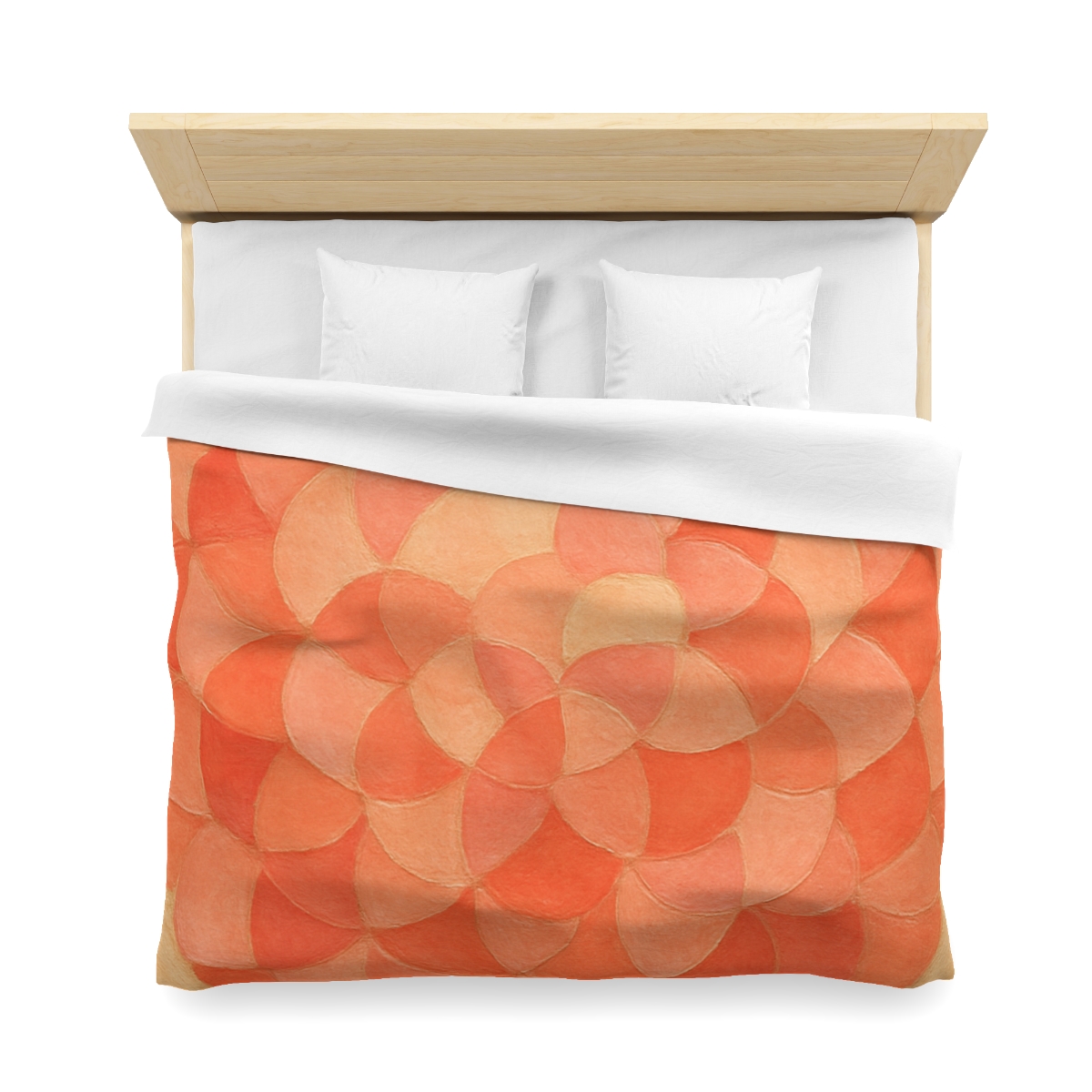 Petal Mosaic Halo personalized bedding duvets