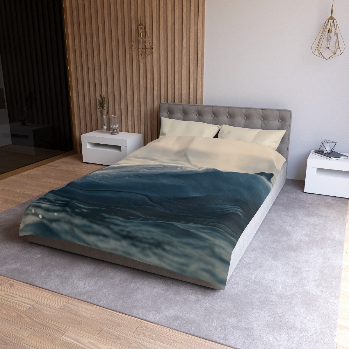 Deep Song Blue Whale trendy bedroom duvets