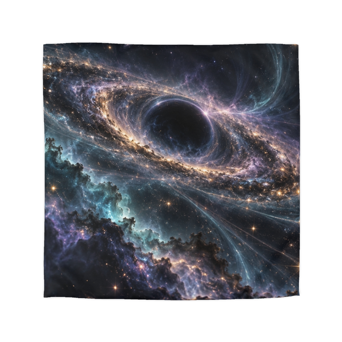 Spectral Dust Halo personalized bedding duvets [AI-e229e737-83ff3cec8408]