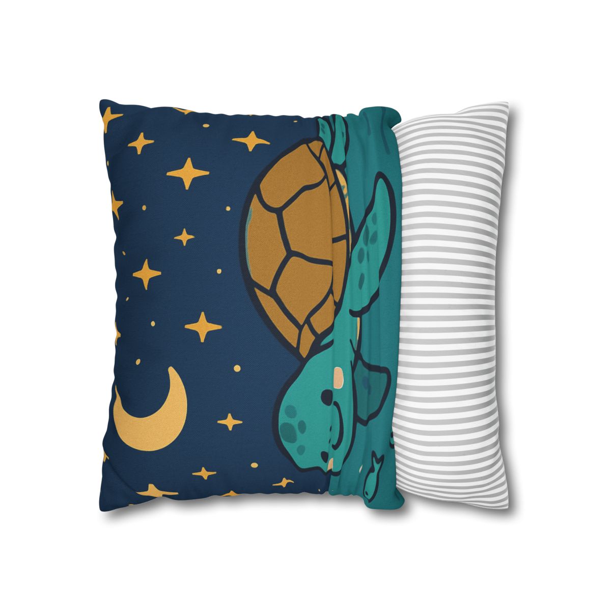 Starry Sea Turtle Voyage stylish decorative pillowcases