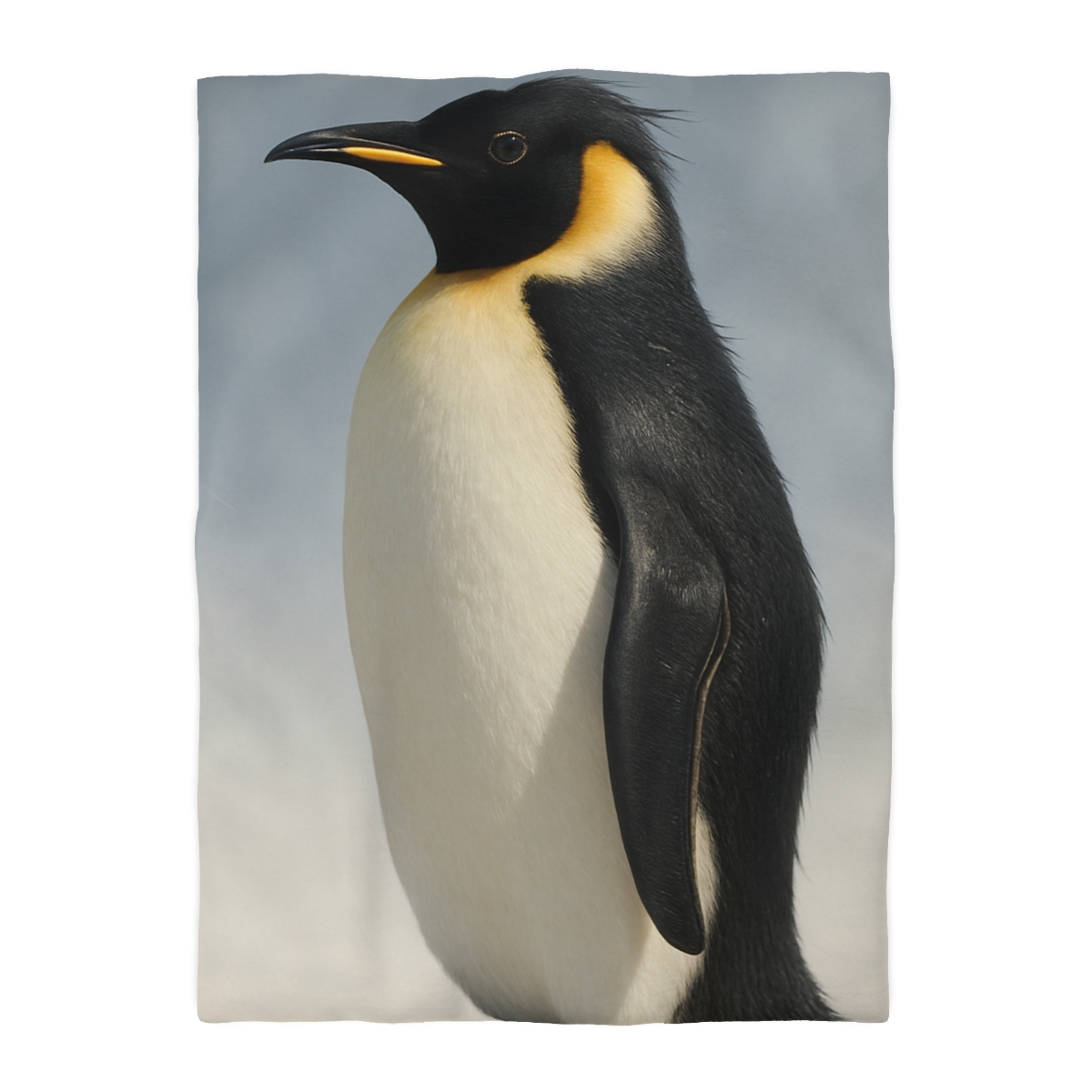 Glacier Gleam Emperor Penguin stylish duvet covers