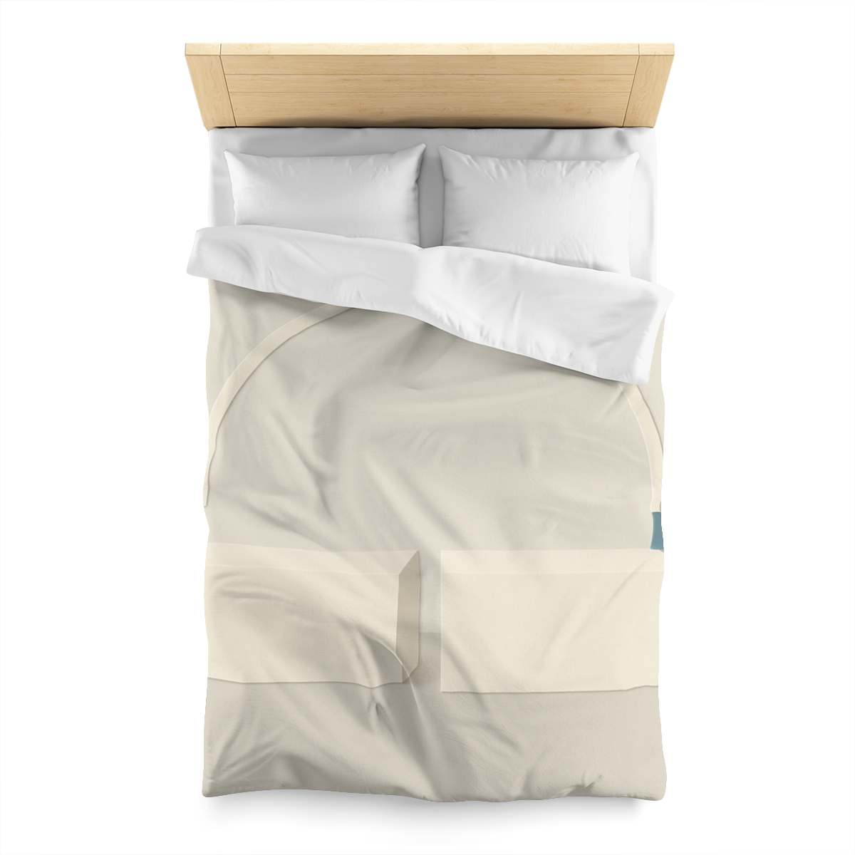 Gentle Arc Over Twin Blocks trendy bedroom duvets